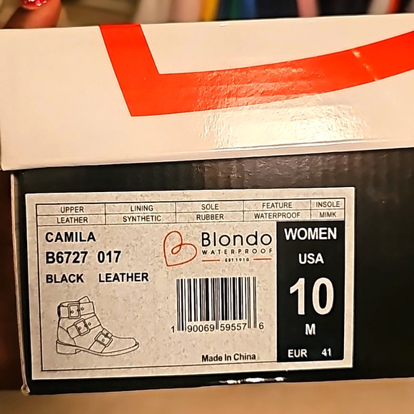 Blando Camilla Leather Boots - Picture 4 of 5